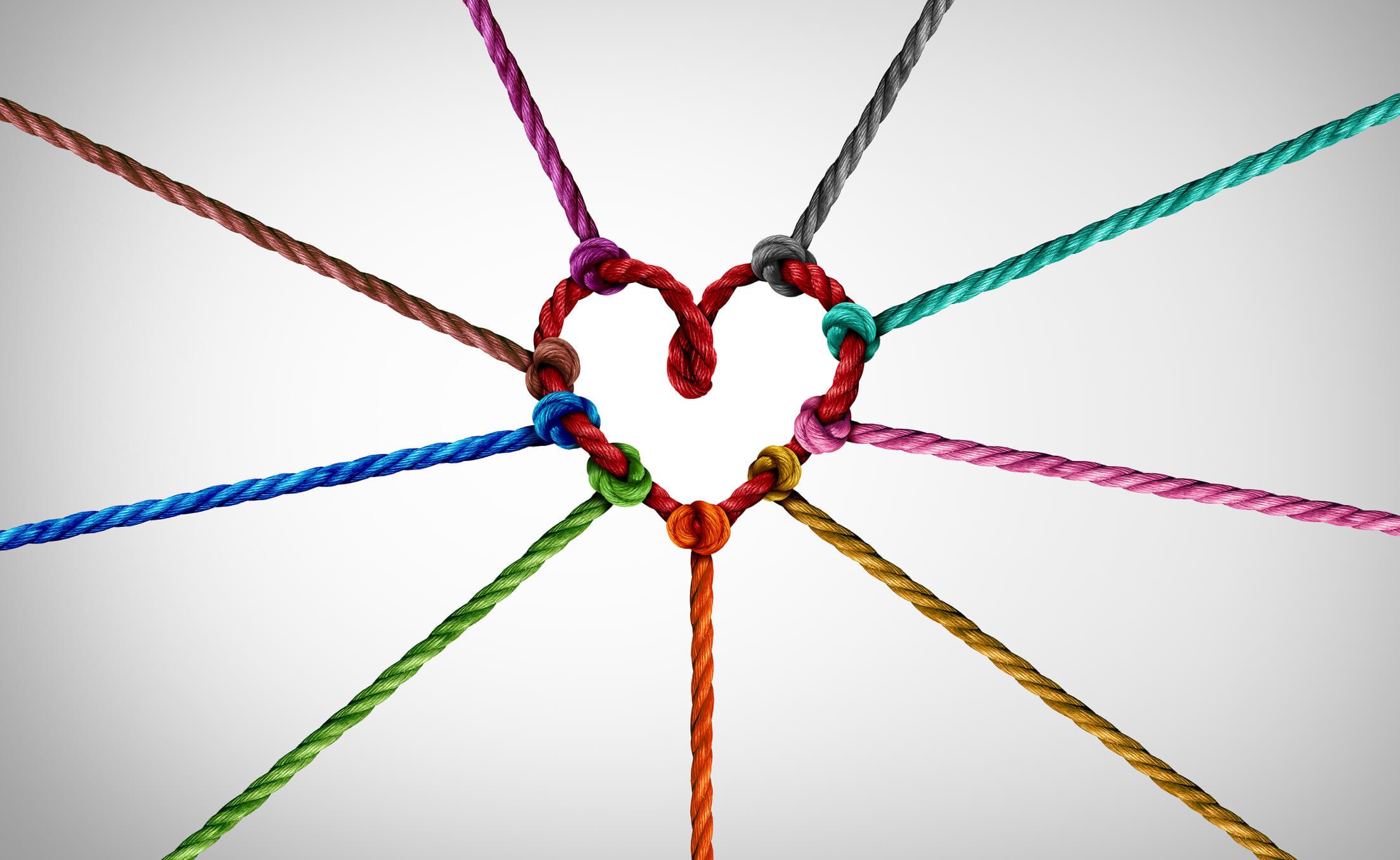 Reconnect_your_Relationship ChatGPT said: ChatGPT A heart-shaped design crafted from intertwined rope strands in vibrant rainbow colors